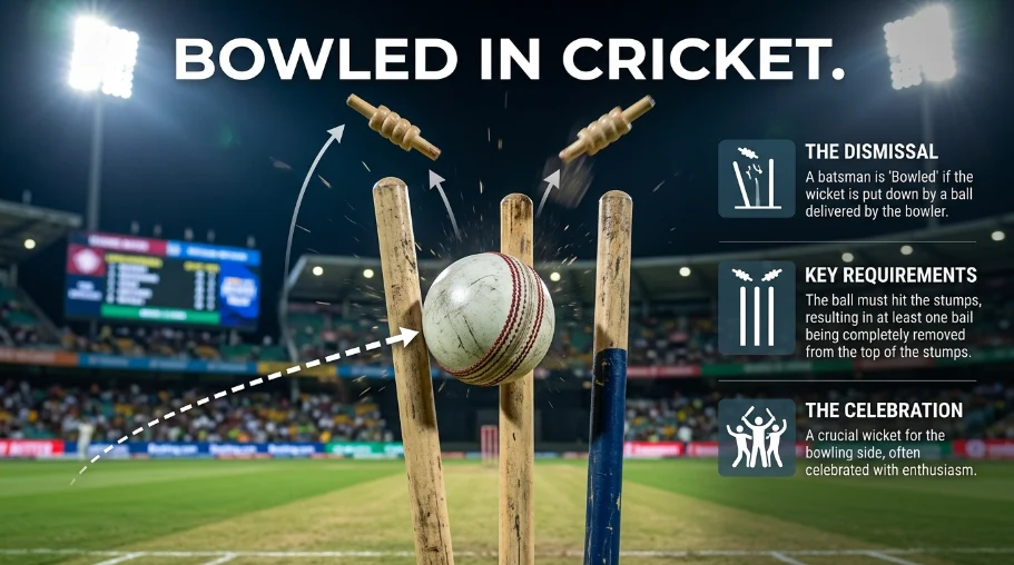 Bowled in Cricket