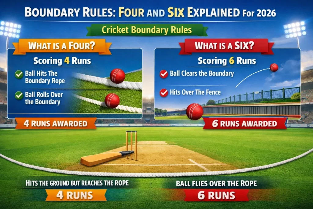 Boundary Rules: Four and Six Explained