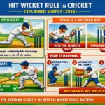 Hit Wicket Rule in Cricket