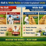 No Ball & Wide Rules in Cricket