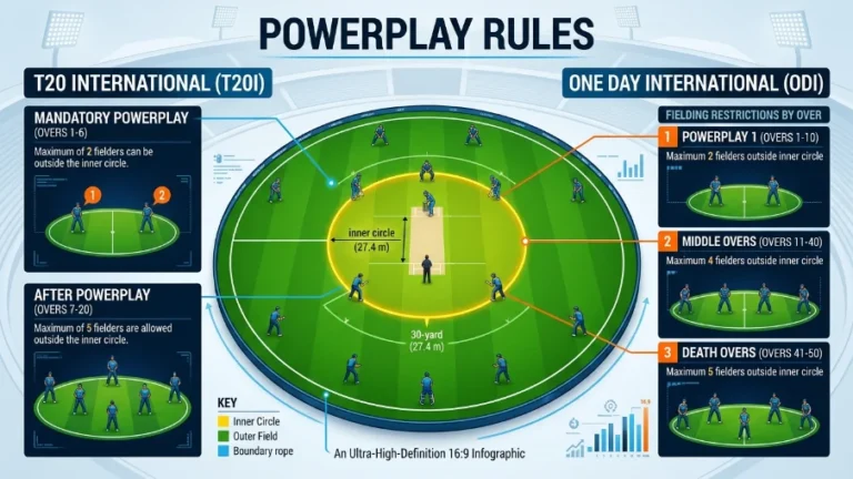 Powerplay Rules in Cricket