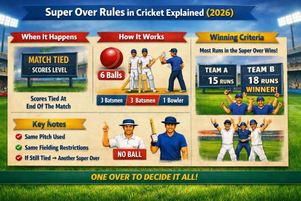 Super Over Rules in Cricket