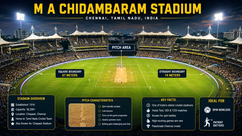 m a chidambaram stadium
