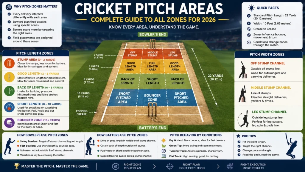 Cricket Pitch Areas