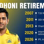 ms dhoni retirement