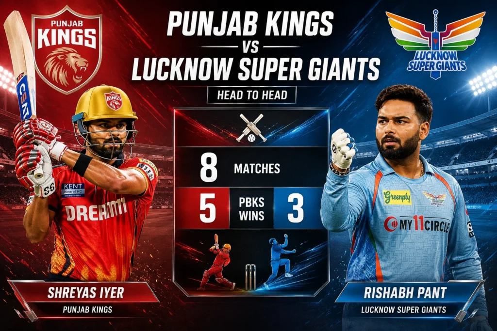 punjab kings vs lucknow super giants
