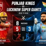 punjab kings vs lucknow super giants