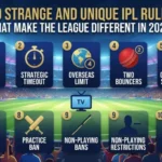 10 strange and unique ipl rules that make the league different 2026