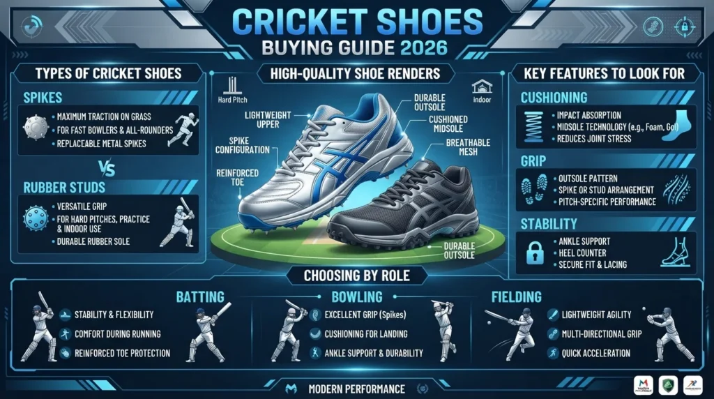 cricket shoes