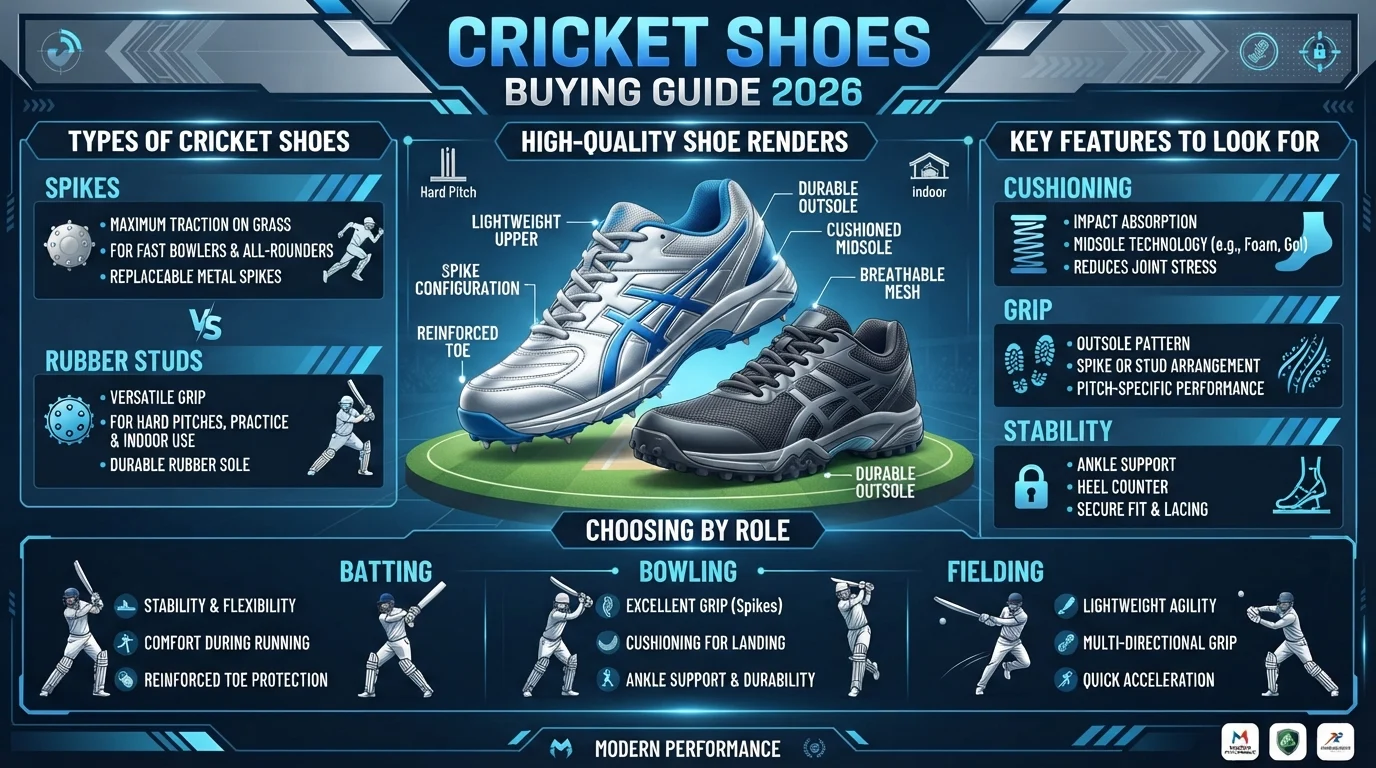 cricket shoes
