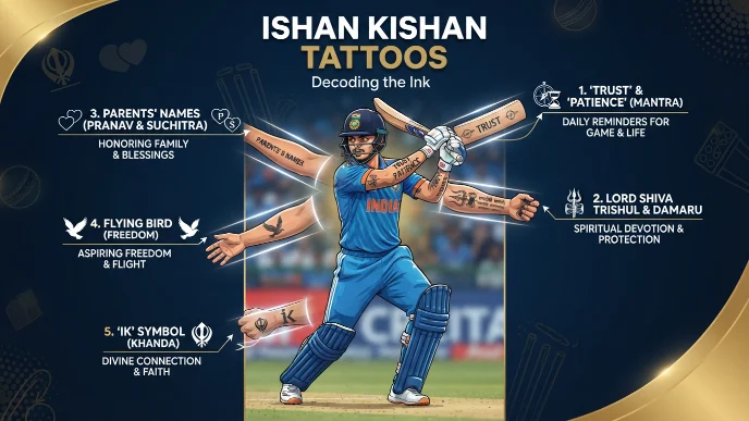 ishan kishan tattoos