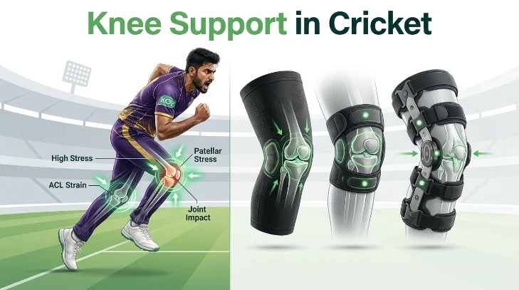 Knee Support in Cricket | Complete Guide for Players