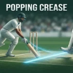 popping crease