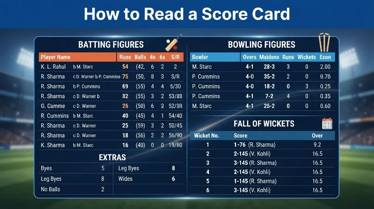 THE COMPLETE GUIDE TO UNDERSTANDING A SCORE CARD IN SPORTS Ror 2026