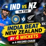 IND vs NZ 1st T20